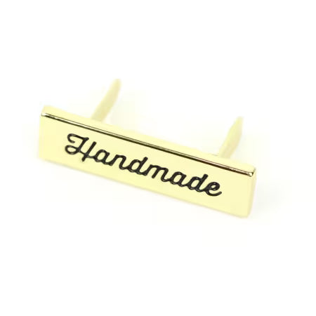 Sallie Tomato Script Handmade Label Gold