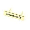 Sallie Tomato Script Handmade Label Gold