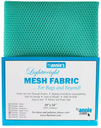 By Annie Lightweight  Mesh Turquoise 18x54