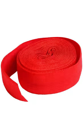 By Annie Fold-Over Elastic 3/4in x 2yd Atom Red