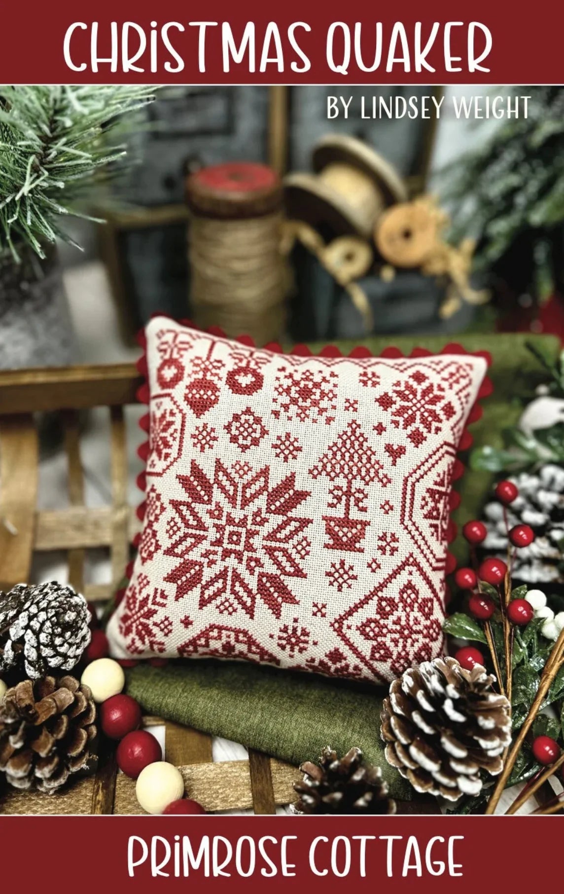 Christmas Quaker Cross Stitch Pattern