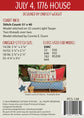 July 4, 1776 House Cross Stitch Pattern
