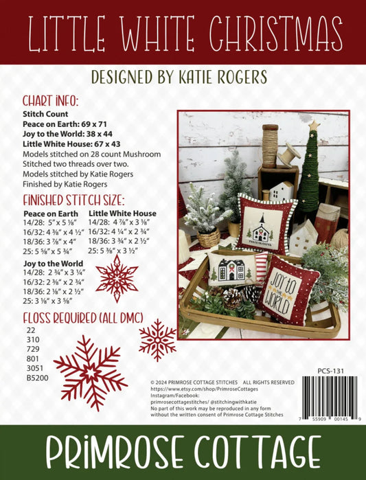 Little White Christmas Cross Stitch Pattern