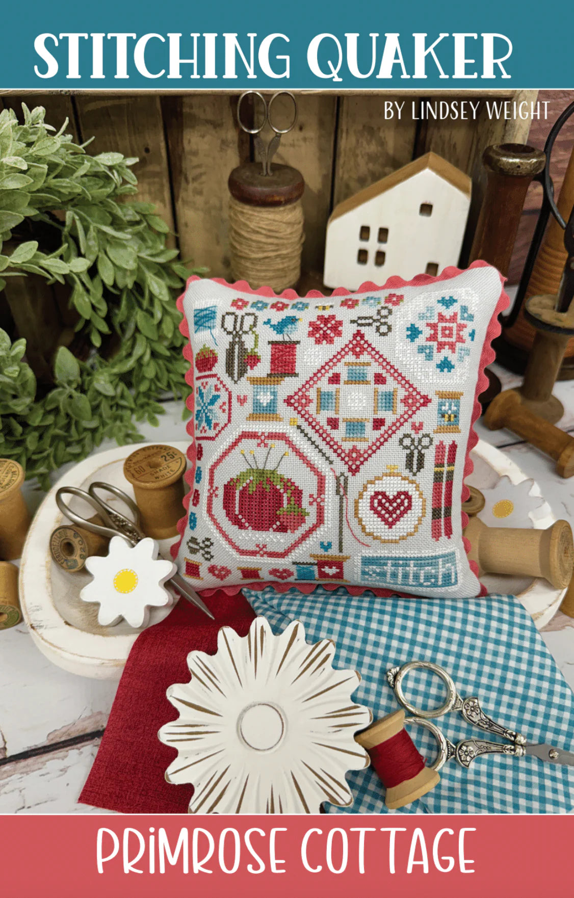 Stitching Quaker Cross Stitch Pattern