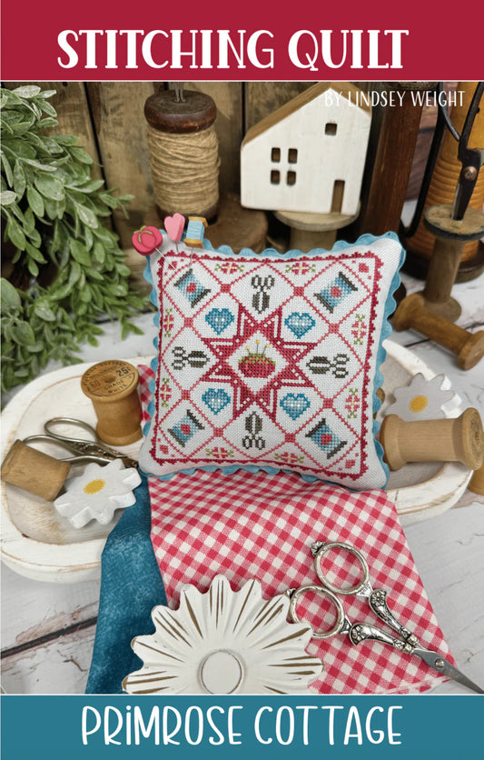 Stitching Quilt Cross Stitch Pattern