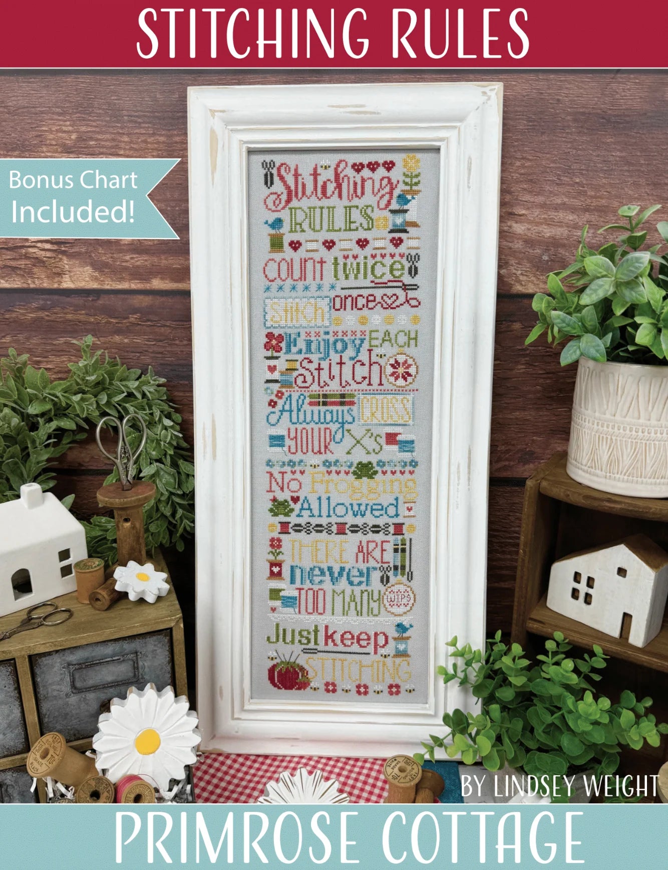 Stitching Rules Cross Stitch Pattern