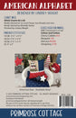 American Alphabet Cross Stitch Pattern