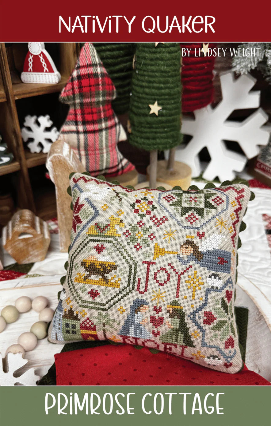 Nativity Quaker Cross Stitch Pattern