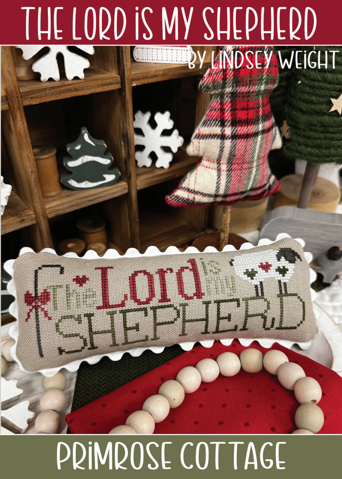 The Lord is my Shepherd Cross Stitch Pattern