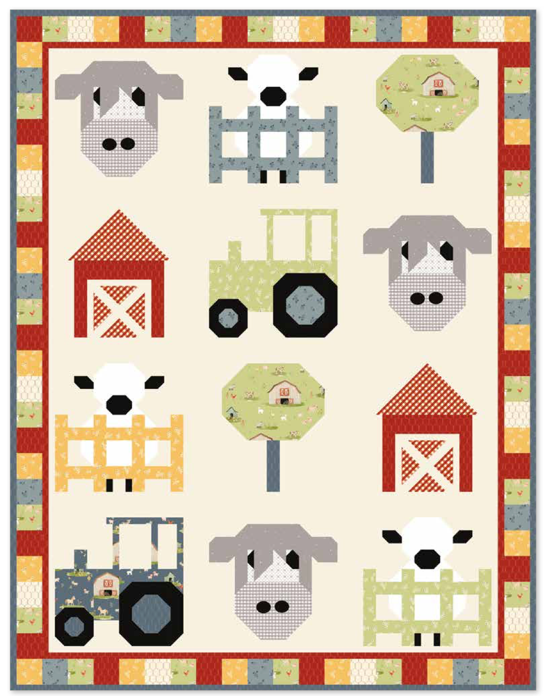 Farm Visit Quilt Kit