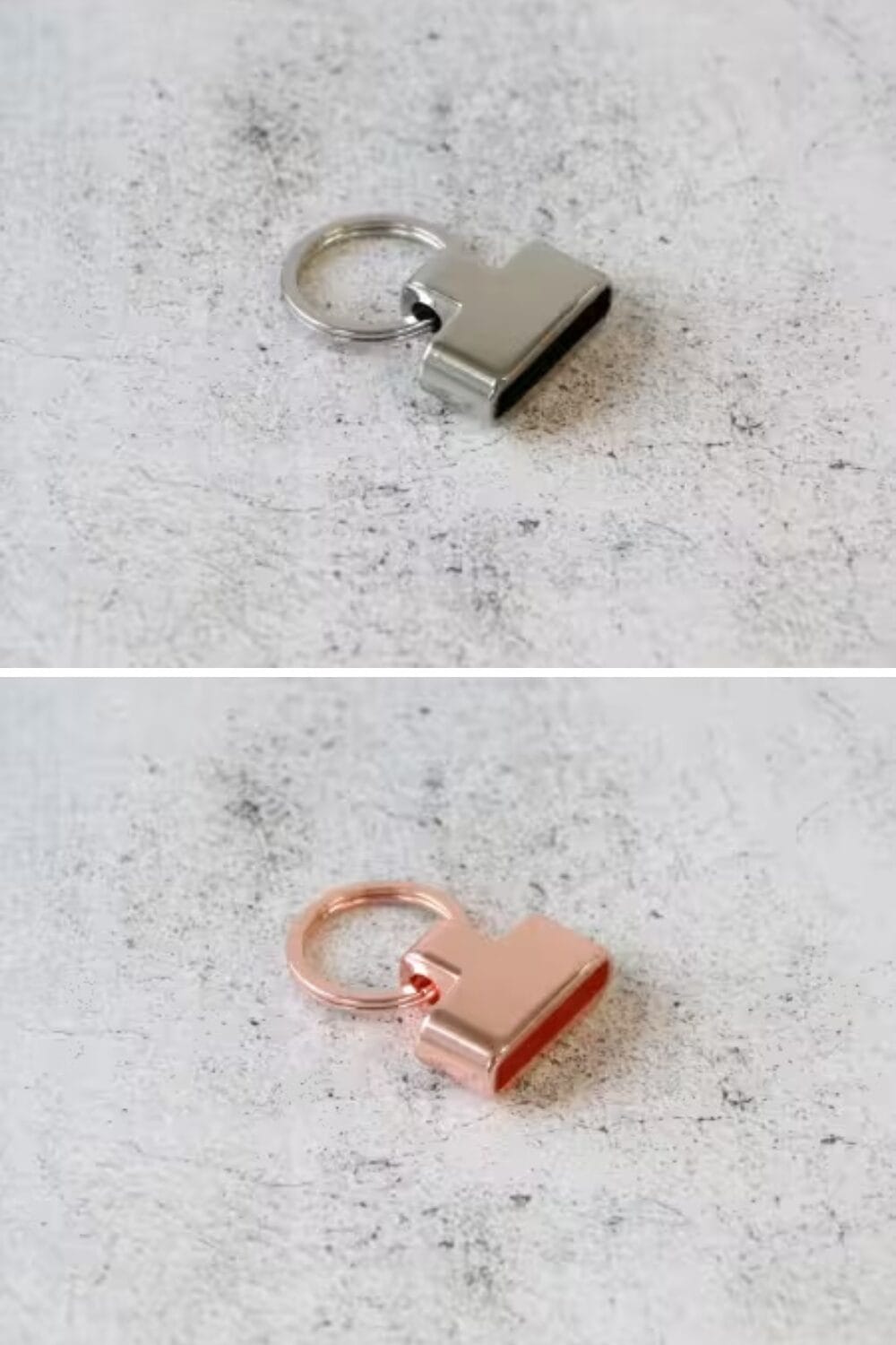 Sallie Tomato Screw-In Key Fobs 1in Set of Two