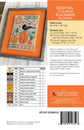 Seasonal Courier: Blackbird's Autumn Cross Stitch Printed Pattern