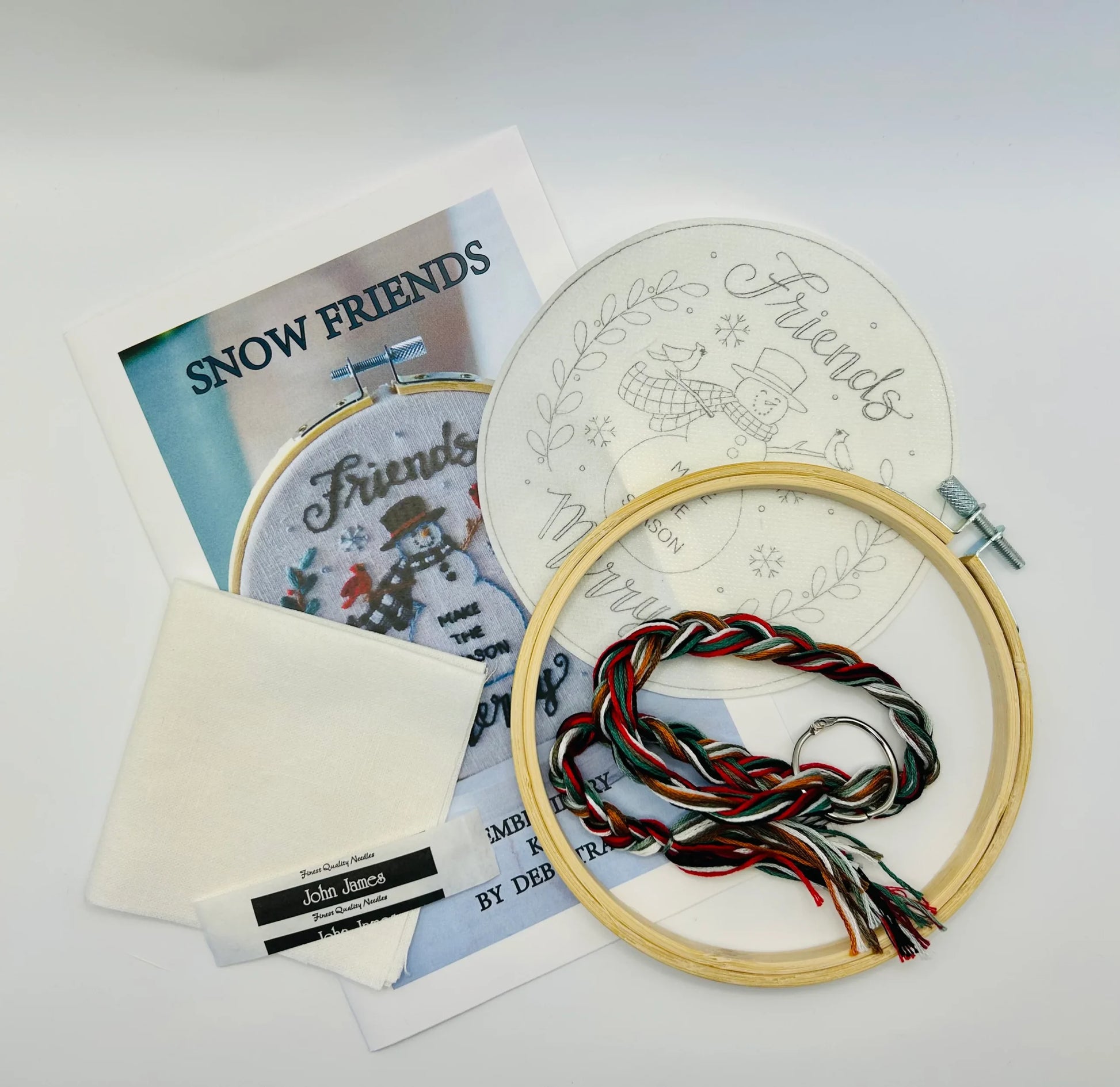 Snow Friends Embroidery Kit – Deb Strain