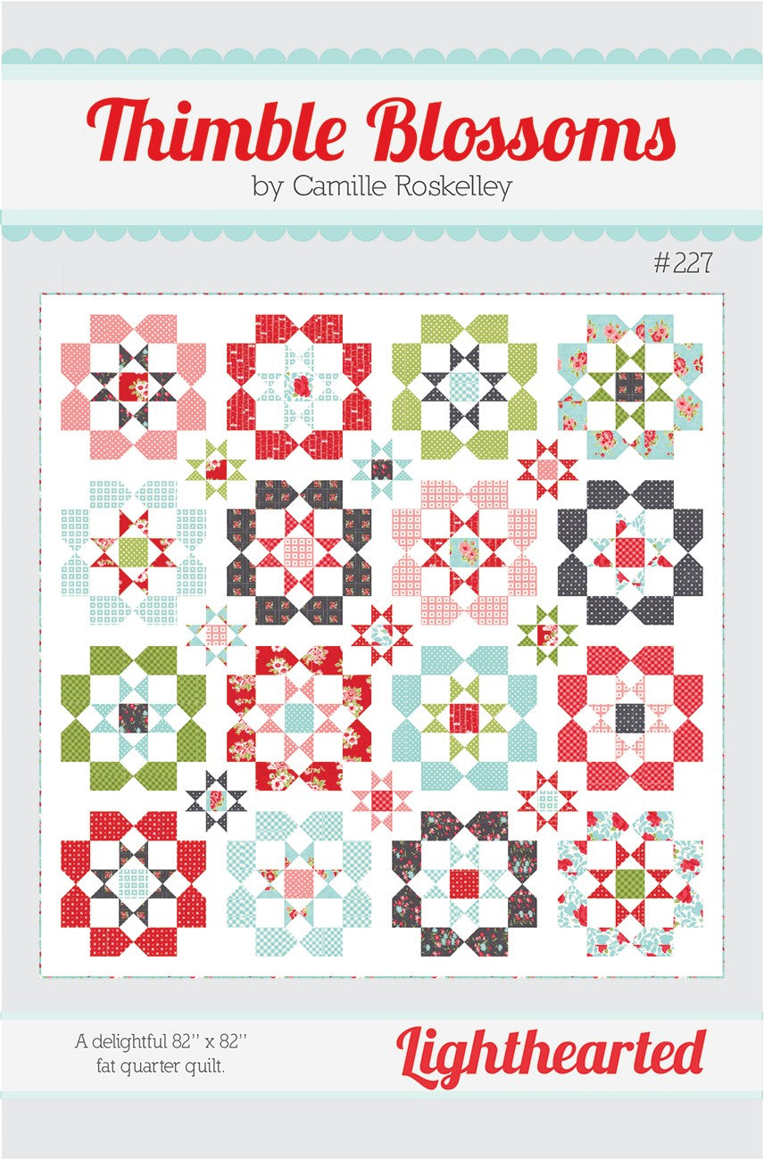 Lighthearted quilt pattern by Thimble Blossoms