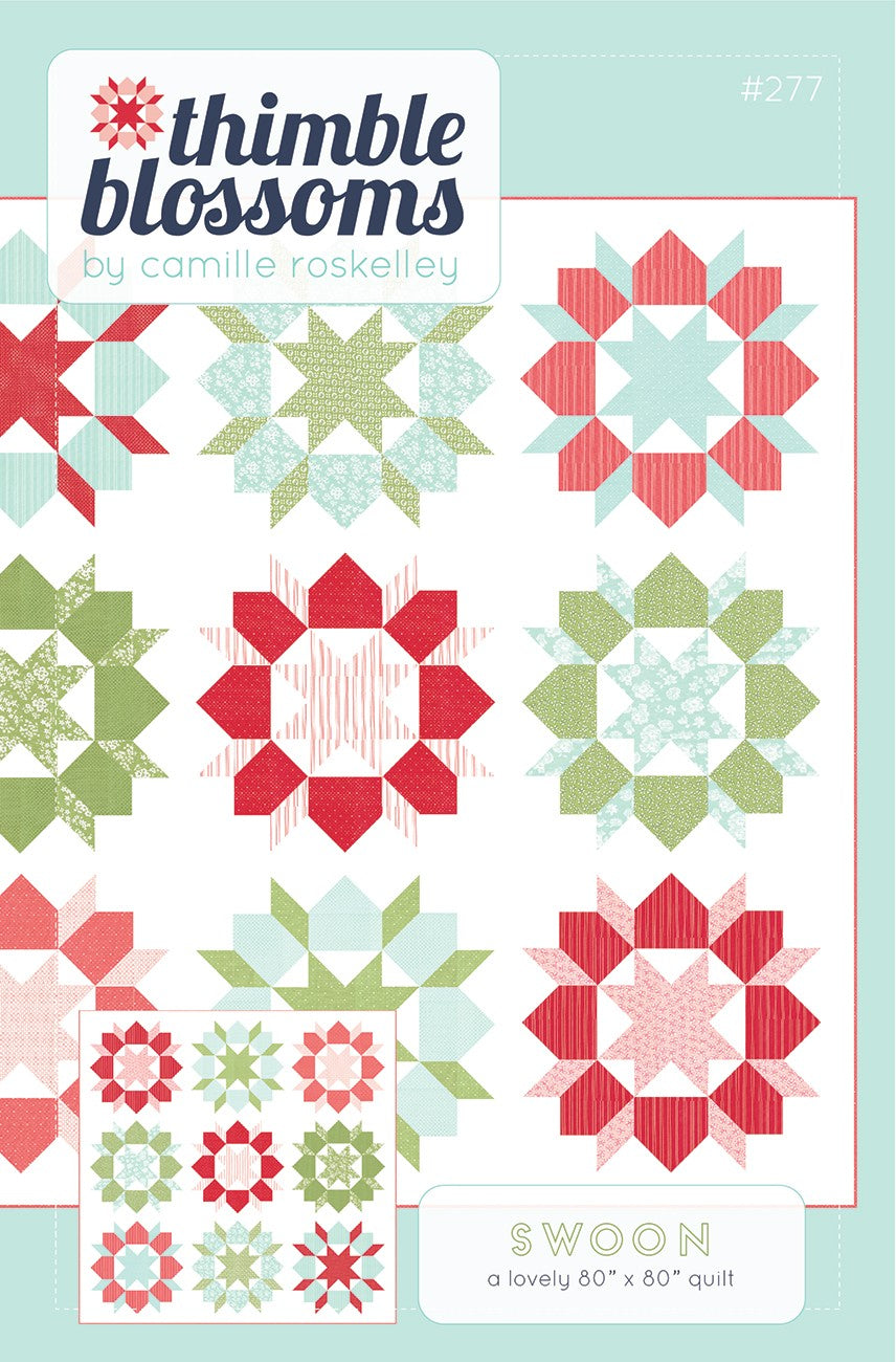 Swoon quilt pattern updated edition by Thimble Blossoms