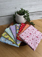 Eight-piece Traditional 30's petite fat quarter bundle by Lindsay Wilkes for Riley Blake Designs.