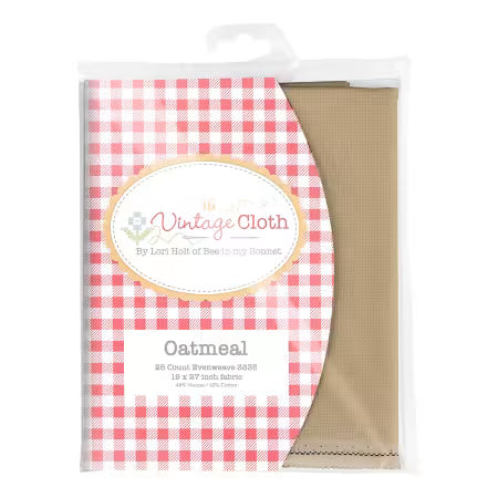 Lori Holt Vintage Cloth 25 Count Oatmeal Evenweave