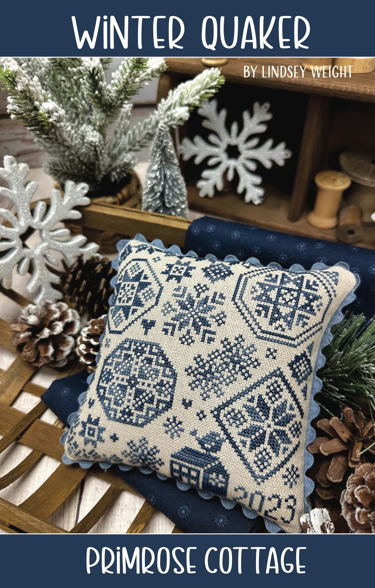 Winter Quaker Cross Stitch Pattern