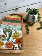 Stylized photo of 6 fat quarters from Worth Repeating fabric collection with the Cloud  main print .