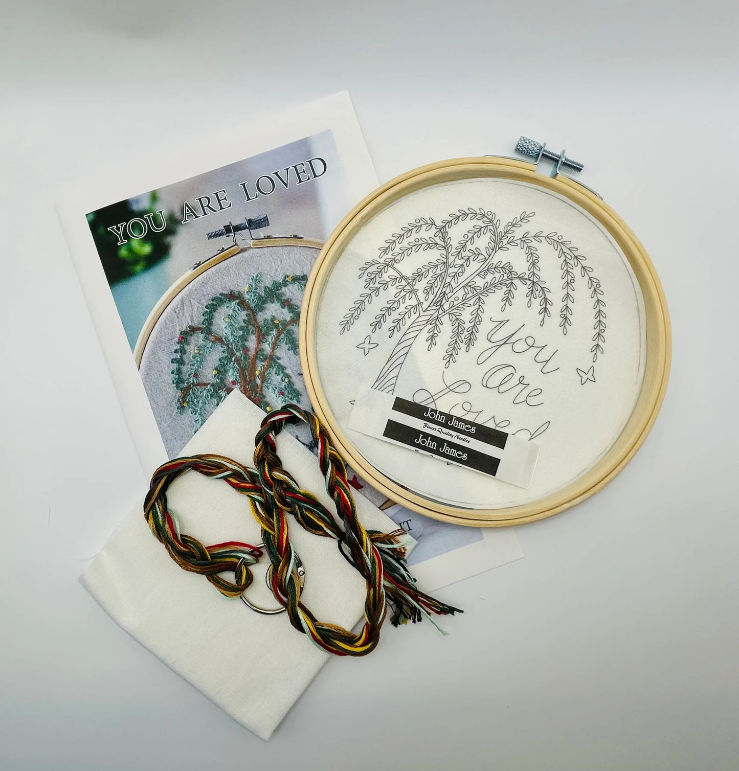 You Are Loved Embroidery Kit – Deb Strain DSS#022