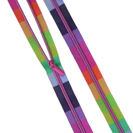 Tula Pink Floral Reef Collection #5 Zippers Smooth Sailing