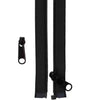 By Annie 50in Separating Zipper + Extra slide - Black