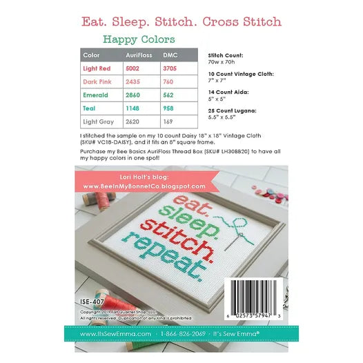 Eat. Sleep. Stitch