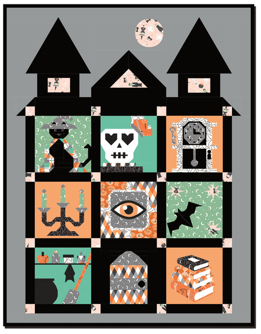The Forgotten Rooms Quilt Kit – Frank and Friends