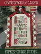 Christmas Letters Cross Stitch Pattern