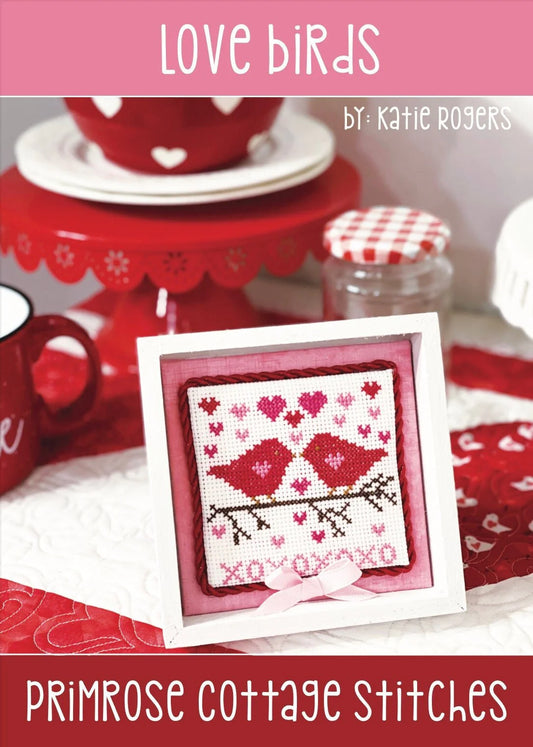Love Birds Cross Stitch Pattern