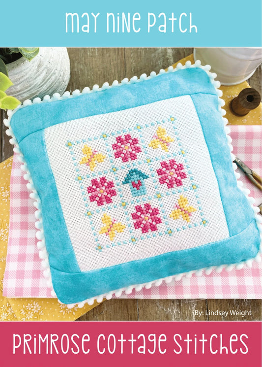 May Nine Patch Cross Stitch Pattern