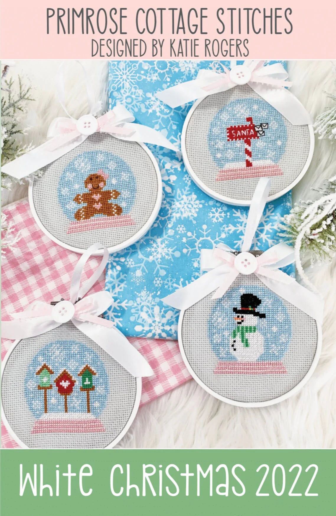 White Christmas 2022 Cross Stitch Pattern