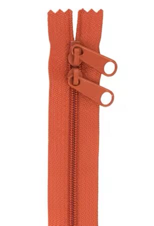 By Annie 30" Double Slide Zipper – Redwood