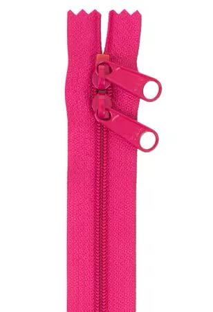 By Annie 30" Double Slide Zipper – Lipstick