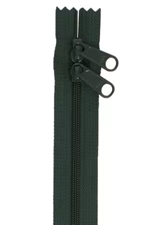 By Annie 30" Double Slide Zipper – Hemlock