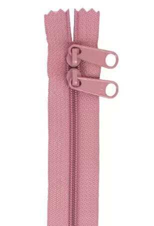By Annie 30" Double Slide Zipper – Dusty Rose