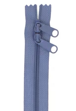 By Annie 30" Double Slide Zipper – Country Blue