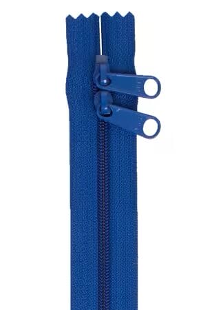 By Annie 30" Double Slide Zipper – Blastoff Blue