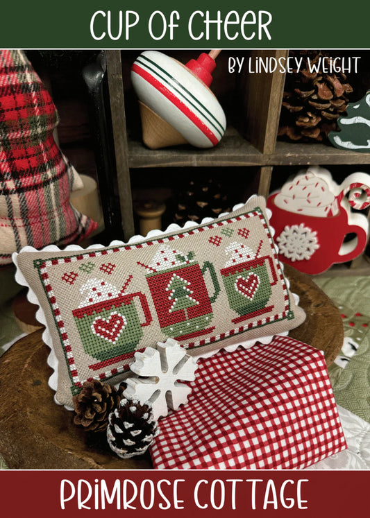 Cup of Cheer Cross Stitch Pattern