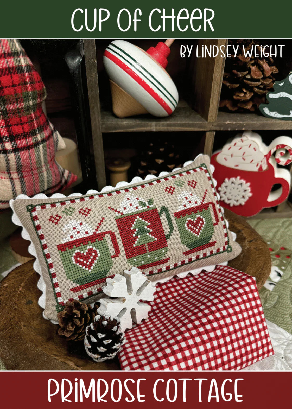 Cup of Cheer Cross Stitch Pattern