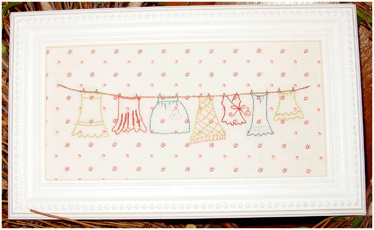 On the Line Embroidery Pattern – Plumcute Designs