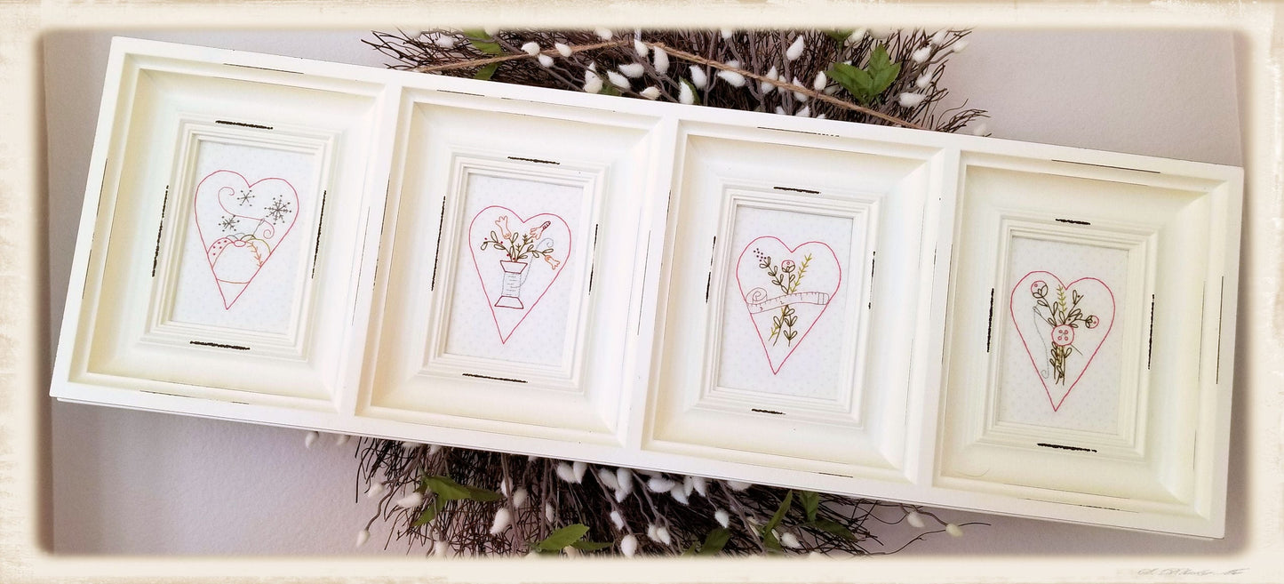 A Stitcher’s Heart Embroidery Pattern Set – Plumcute Designs